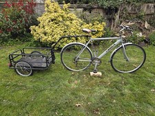 Orbea Hybrid Bike With Trailer 21 Inch Frame 700c Wheels