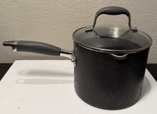 Anolon Advanced Hard-Anodized Nonstick Aluminum 3.5 Qt Saucepan with Lid