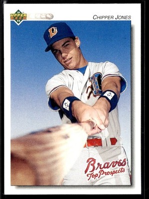 1992 Upper Deck Minors Chipper Jones Greenville Braves #165