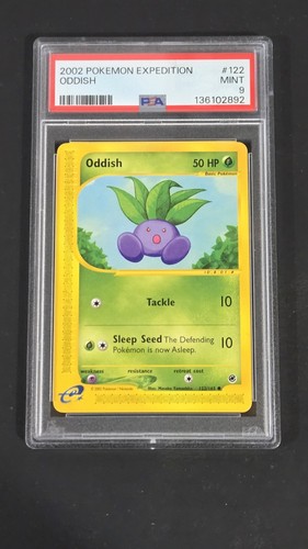 Oddish graded PSA 9 for sale on eBay