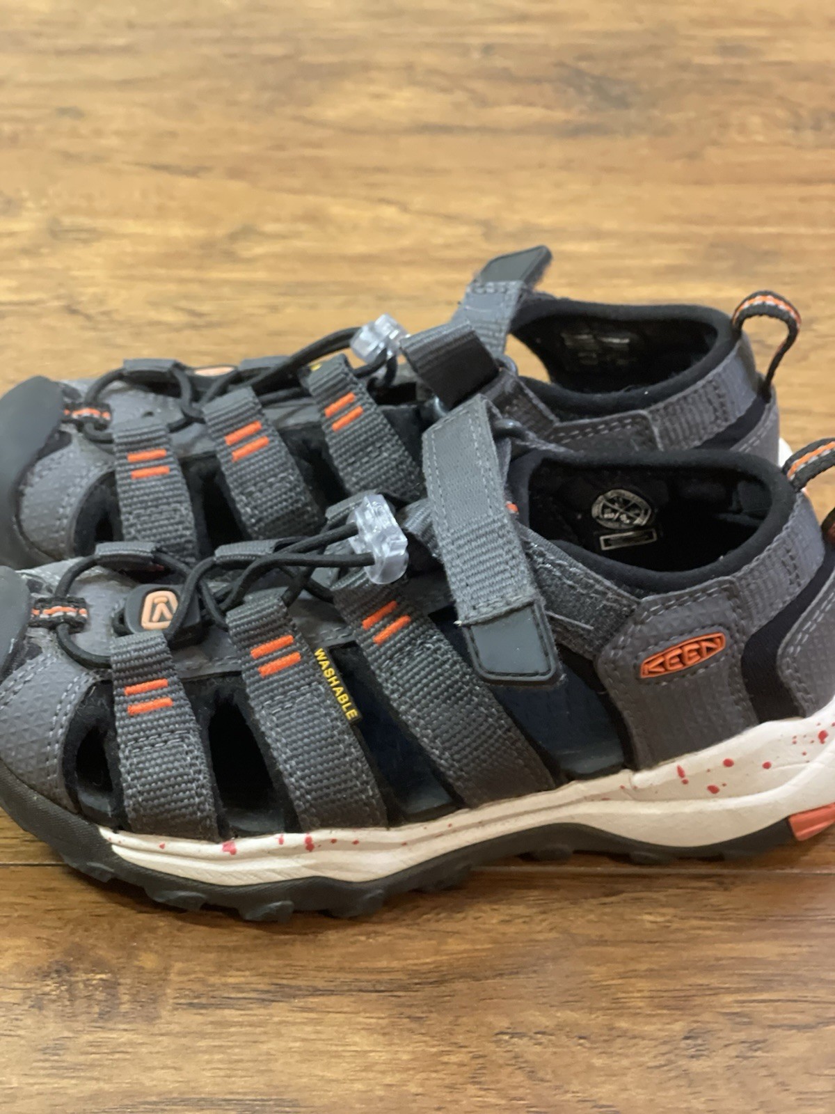 Keen Newport H2 sandalo acqua punta chiusa bambino unisex taglia 11 grigio nero