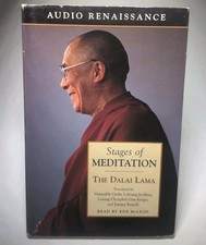 Stages of Meditation by Dalai Lama (2002, Audiobook Cassette) B487