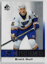 Brett Hull - 2020-21 SP Authentic Top Performers #TP-BH St. Louis Blues