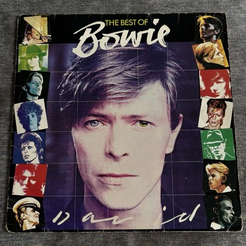 David Bowie - The Best Of Bowie Vinyl LP 1980 K-Tel NE 1111 UK BILBO Matrix Rare