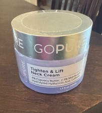 New Sealed Go Pure Tighten Lift Neck Firming Cream 1.7 Oz 50ml Exp. 07/2027