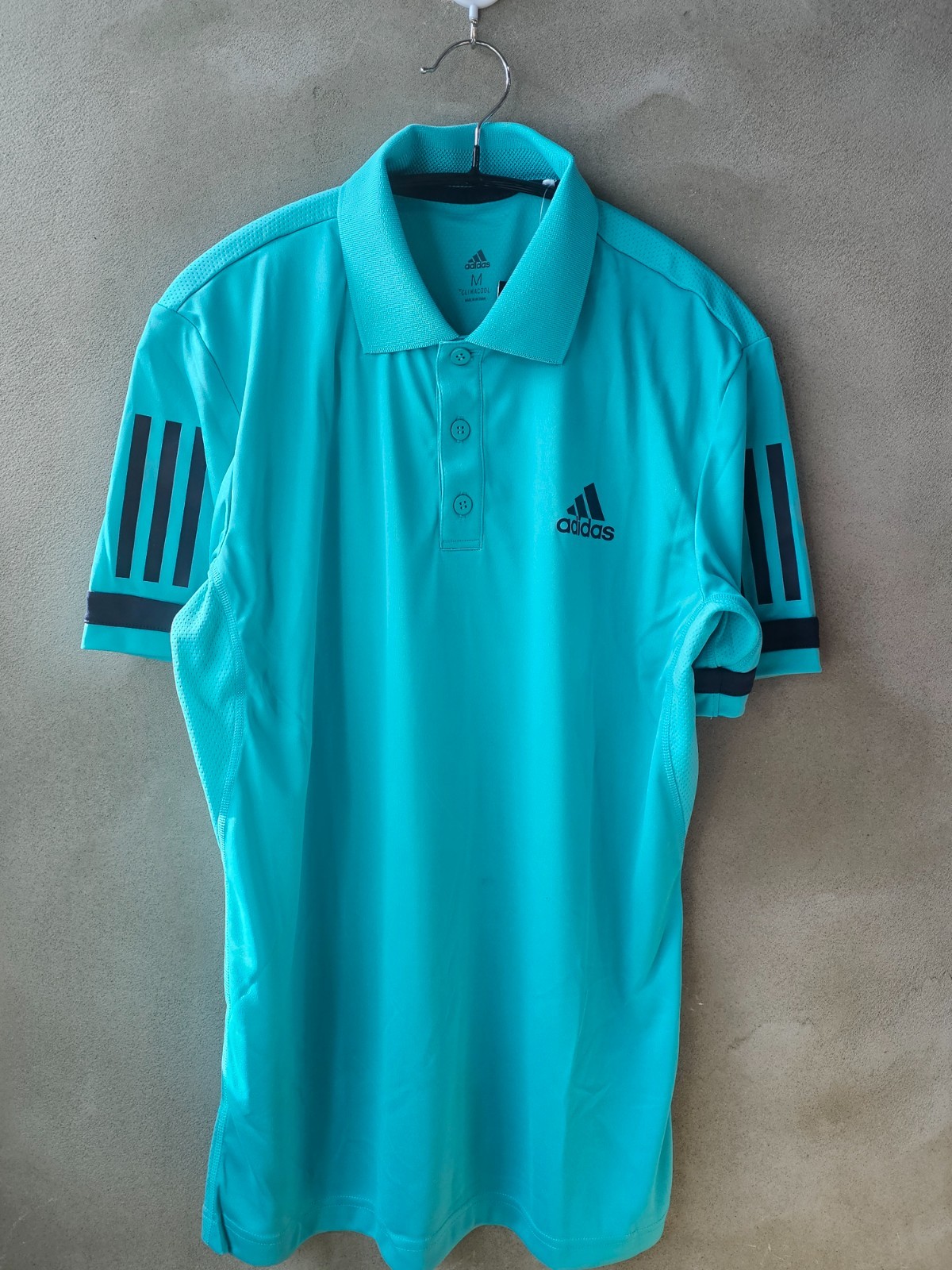 Adidas Club 3STR Polo Mens Tennis T-shirts Sports Top M Asian-Fit NWT D74644 11890₽
