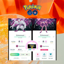 Pok mon go  Shiny Gigantamax Grimmsnarl  Special BG-Tr  de 20k  P  T  Central  Digital