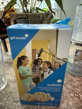 Trefoils GIRL SCOUTS COOOKIES Iconic Shortbread Cookies 9oz NEW SEALED