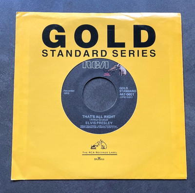 7'' Elvis Presley - That's All Right - US RCA Gold Standard