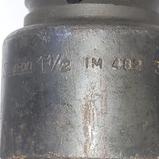 Snap-On IM 482 USA 1-1/2 SAE 38mm 3/4 Drive HD IMPACT Socket