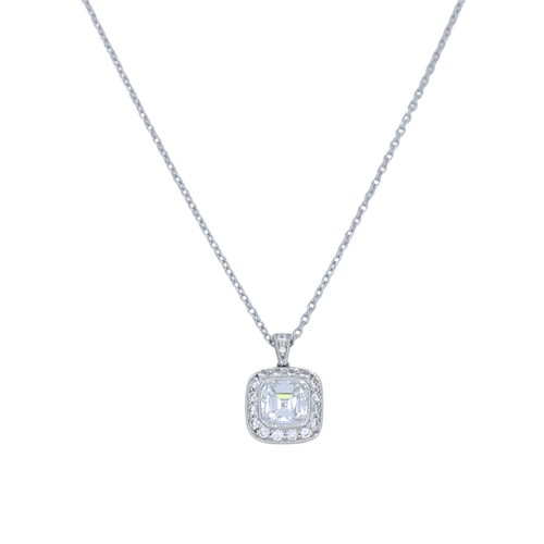 Tiffany & Co. Legacy Platinum Diamond Pendant Necklace