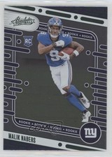 2024 Panini Absolute Rookies Green Malik Nabers #106 1e26