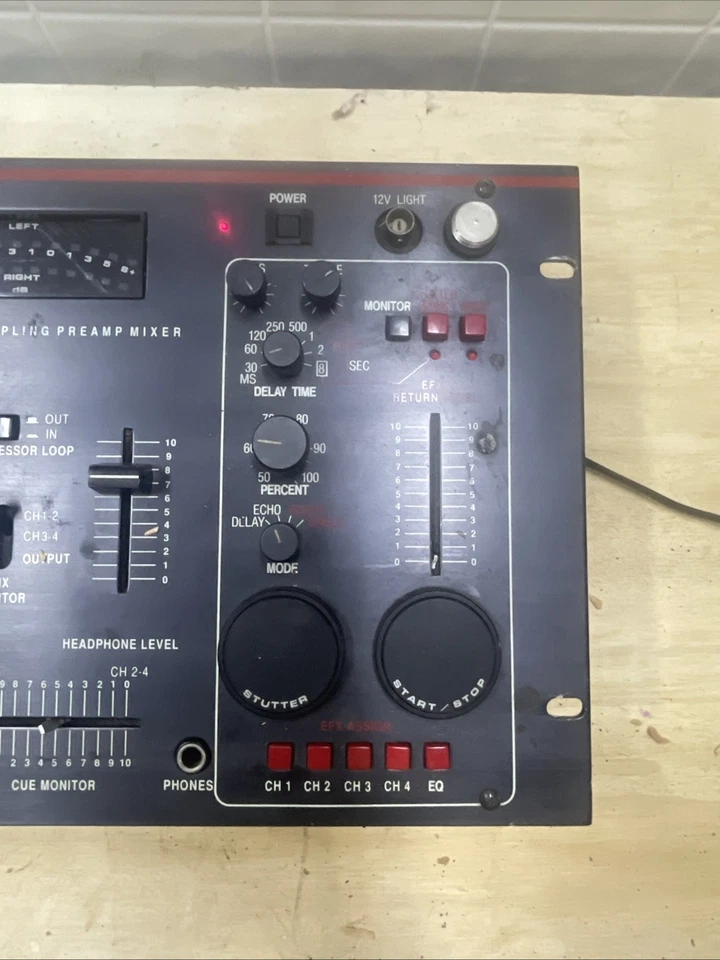 Numark MTX Soundcraftsmen MX600 Digital Sampling Mixer Power Tested Works - Image 2 of 4