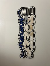 Memories With Mommy Handmade Scrapbook Title Die Cut Paper Pieced