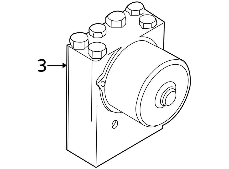 Módulo de control de bomba abs BMW 323i 1999-2000 M4QUM Foto 4 de 4
