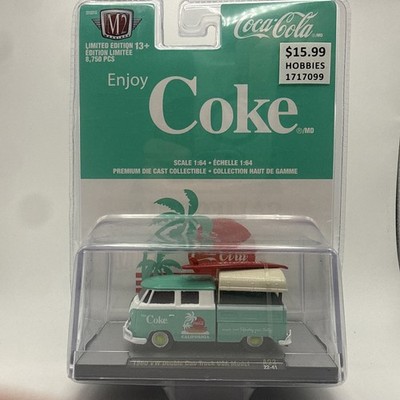 M2 MACHINES 1/64 A23 COCA-COLA 1960 VOLKSWAGEN DOUBLE CAB TRUCK