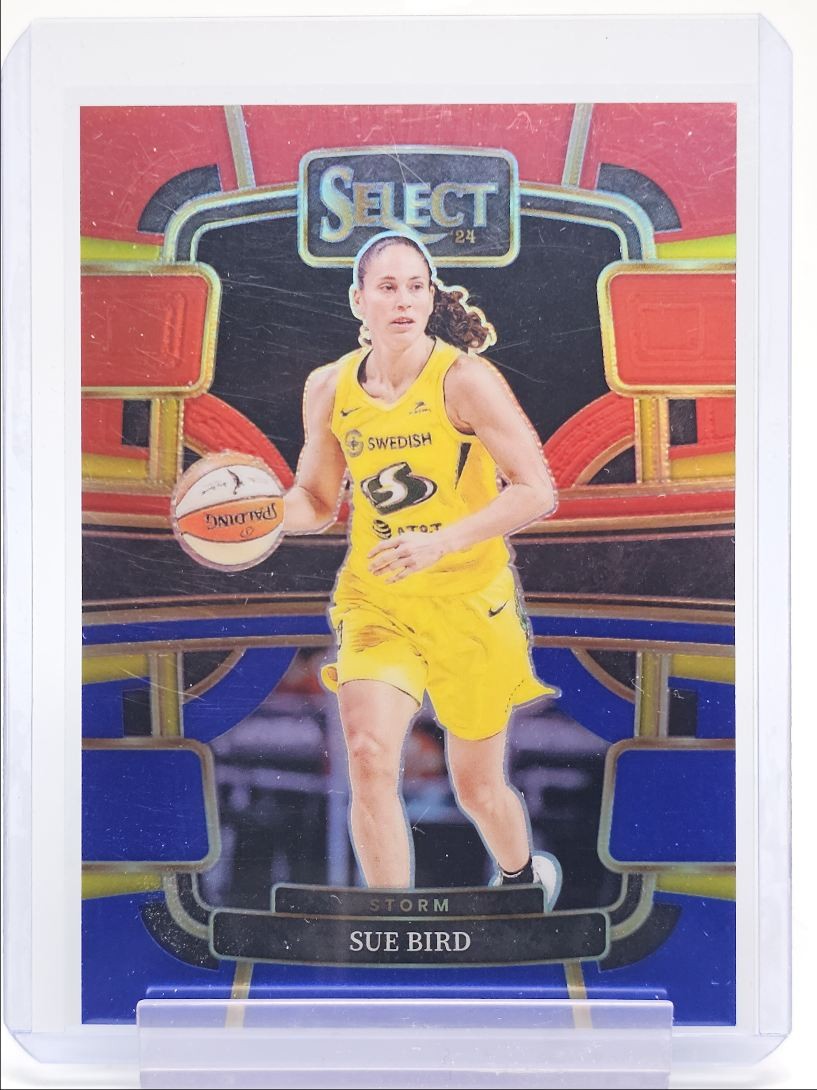SUE BIRD 2024-25 SELECT WNBA CONCOURSE RED BLUE PRIZM STORM /399 Q3704