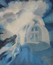 Gaganendranath Tagore : Resurrection : Archival Canvas Art Print 