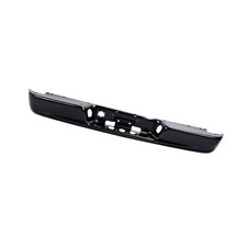 Rear Step Bumper Face Bar Black Steel Fits 02-09 Dodge Ram 1500 Std Crew Ext Cab