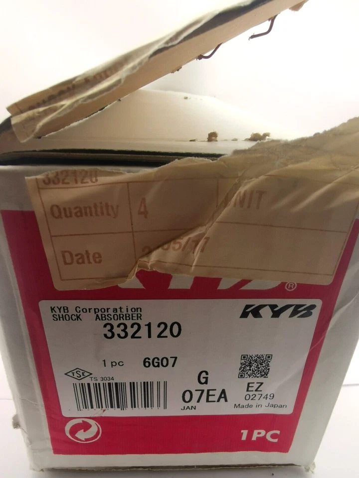 Amortiguador eje delantero presión de gas tubo doble SUBARU Justy DAIHATSU Sirion Foto 2 de 4