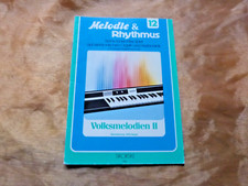 MELODY & RHYTHM 12 Folk Melodies II for Electronic Organs Keyboard