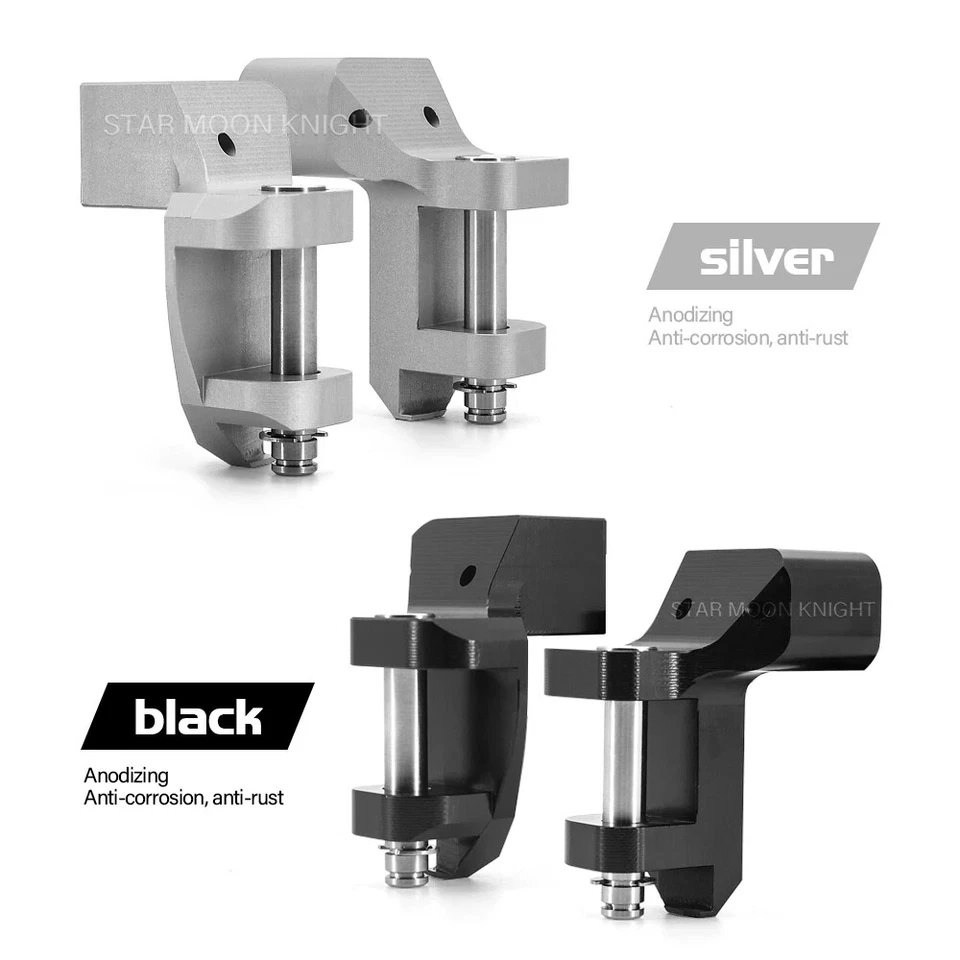 For BMW R1200RT Motorcycle Driver Footrest Rider Foot Pegs Footpeg Lowering Kit - Изображение 2 из 4