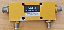 KMW KDCSR20-31 20dB Coupling Dual Directional Coupler 1.5-2.5GHz SMA(f) 97100012