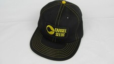 Vintage CARGILL Seeds Snapback Trucker Hat Cap Patch Made In USA paramount