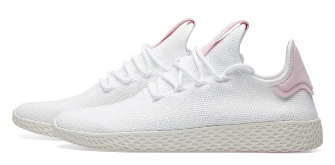 adidas hu white pink