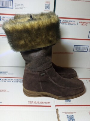Remonte Airtex Womens Winter boots Size 40 Zip Up Leather/Suede Upper Fur Lined