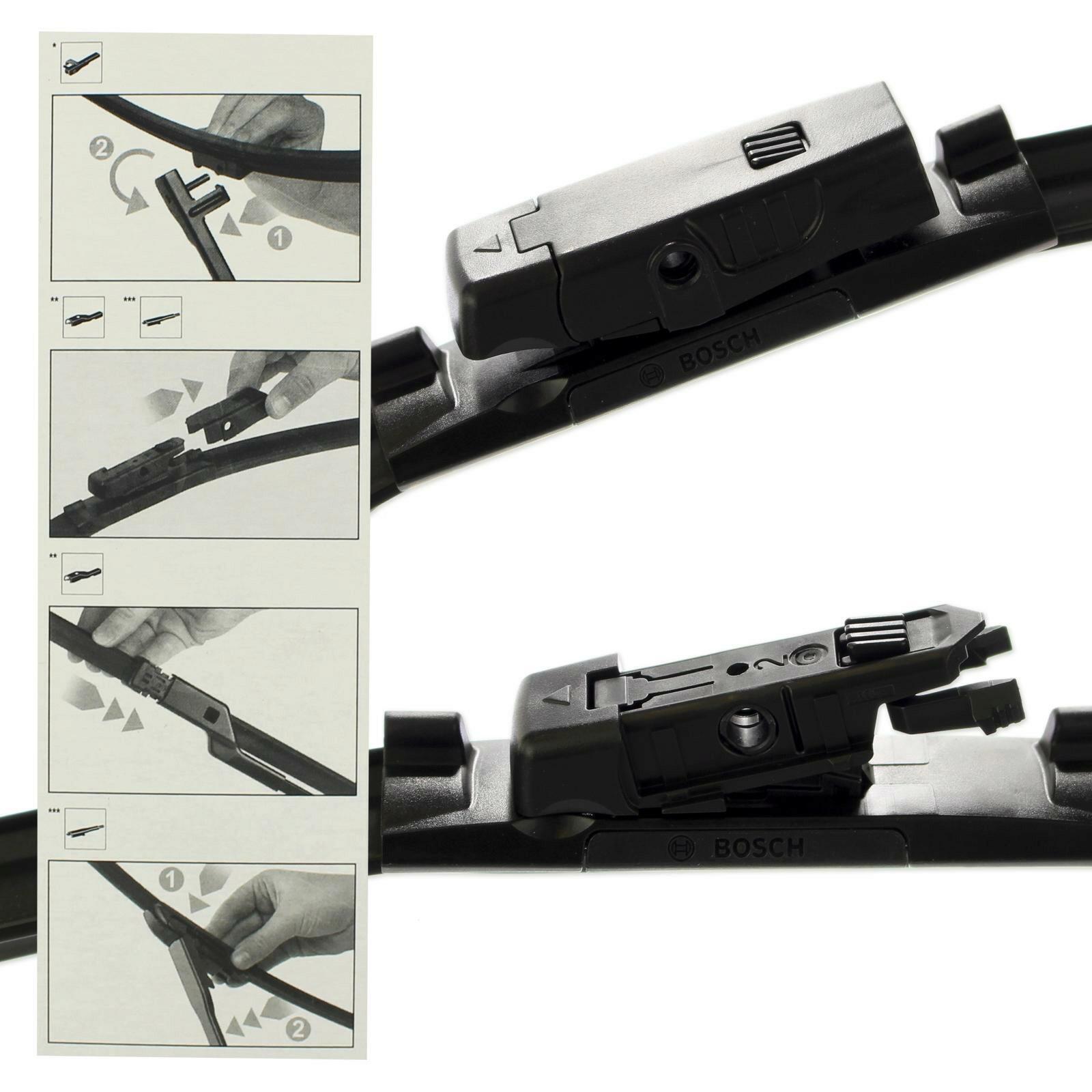 Bosch 3 397 007 860 A860S Aerotwin Wiperblade Set, 600/475 mm