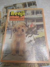 Vintage 1976 Benji 100 piece puzzle House of Games Complete
