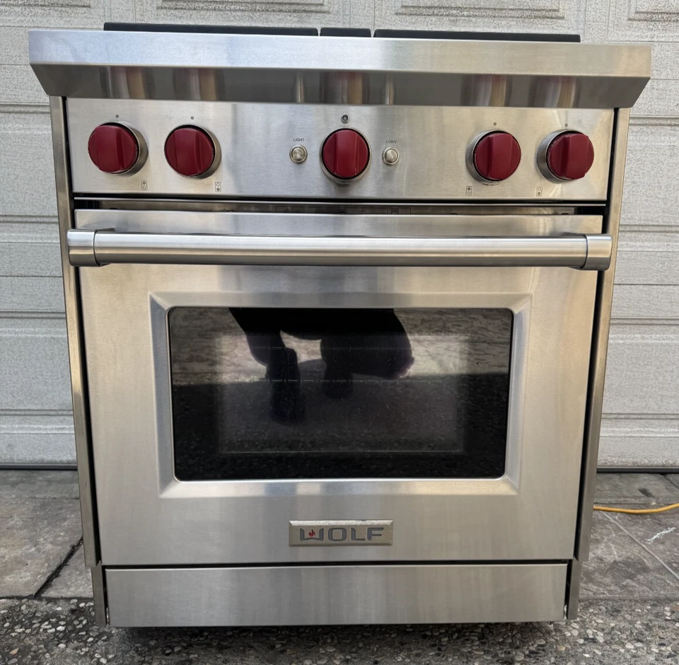 "Estufa de gas Wolf GR304 30"" (usada)" Foto 4 de 4