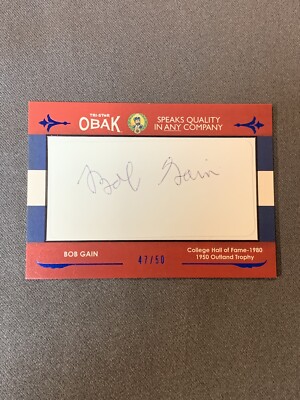 2011 Tristar Bob Gain Cut Auto /50