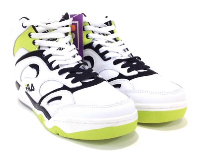 FILA KJ7 WHITE BLACK LIME 1VB90081 153 BASKETBALL SNEAKERS MEN'S Size 7.5 New