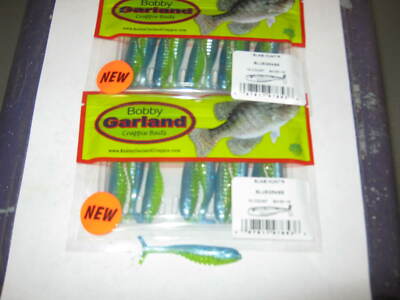 Bobby Garland Slab Huntr Minnow 2.25 inch 10 per bag 2 bags bluegrass