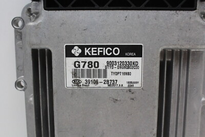 その他 BM1 14 2014 Kia Forte 39106-2B737 Computer Brain Engine Control
