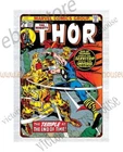nostalgic garage shop contemporary wall art 1976 Thor comics metal tin sign