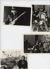 Johnny Hallyday - 4 Photos Noir et Blanc 9x12 CM     Année 1969  R@RE