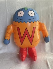 Vintage The Letter People Inflatable Alphabet Huggable Mr Letter W 20