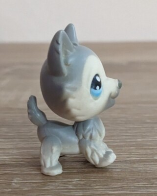 Figurine Littlest Pet Shop LPS #69 - Chien Husky - Occasion, Univers Hasbro