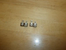 LOT/10 PHENOLIC 2 LUG SOLDER TERMINAL STRIP, 1 COMMON HH SMITH 1086,NOS