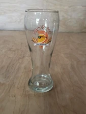 Shock Top Belgian White Beer  Pilsner Glass Vtg Logo Bar