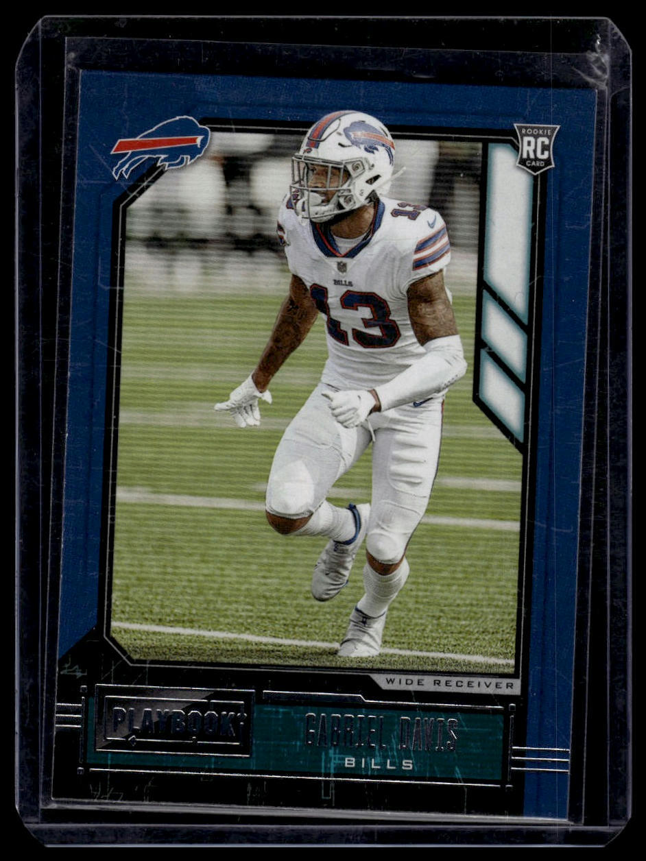 2020 Panini Playbook #140 Gabriel Davis RC Bills