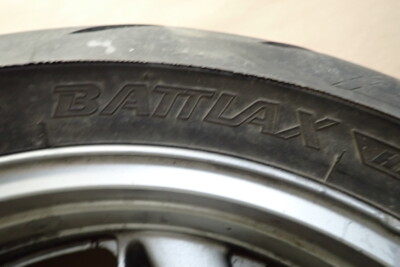 2001 KAWASAKI ZX600-E REAR BRIDGESTONE 190/55ZR17 M/C(75W) WHEEL