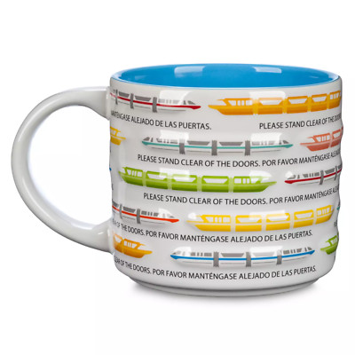 Disney Parks Monorail Mug ''Please Stand Clear of the Doors''