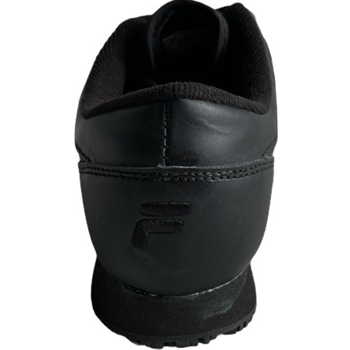 Women's Sneakers Size 8.5 FILA Memory Viable Slip Resistant Shoe Black - Picture 4 of 12