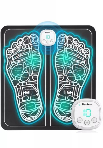 EMS Foot Massager Mat for Neuropathy - Foot Massager For Pain Relief 6modes