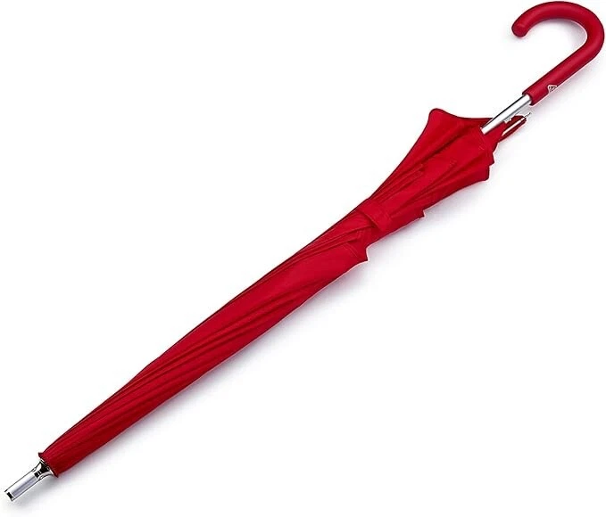 Paraguas ligero John Lewis "Give a Little Love" Fulton en forma de corazón - ROJO Foto 3 de 4