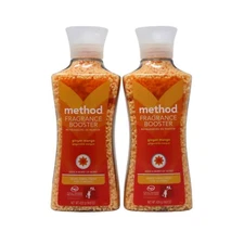 2-Pack of Method Fragrance Booster Fabric Deodorizer, Ginger Mango, 14.8oz ea.